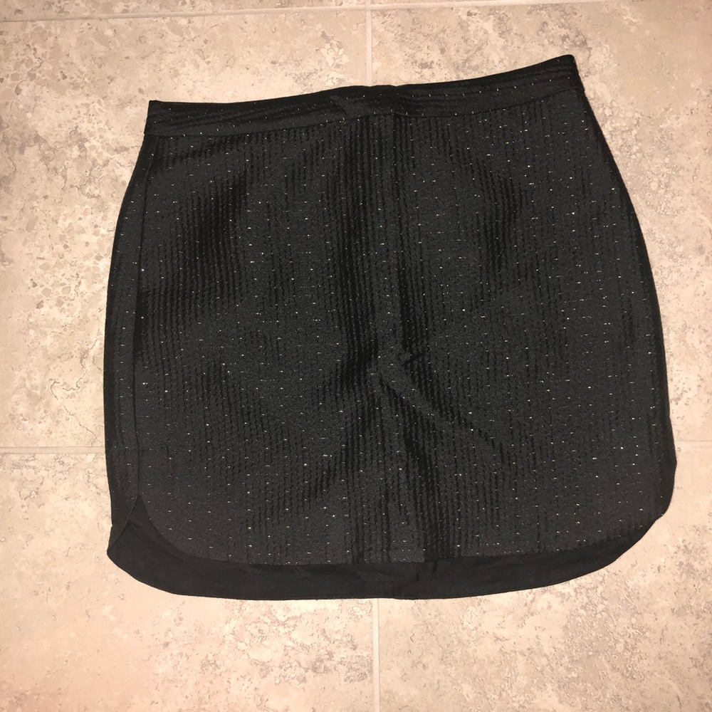 Black and gold Madewell Skirt